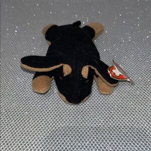 Ty Teenie Beanie Baby "Doby, the Doberman" 1993
